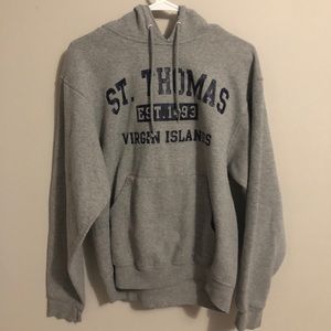 COPY - Light grey St. Thomas hoodie